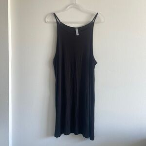 Athleta Black Tank Mini Dress